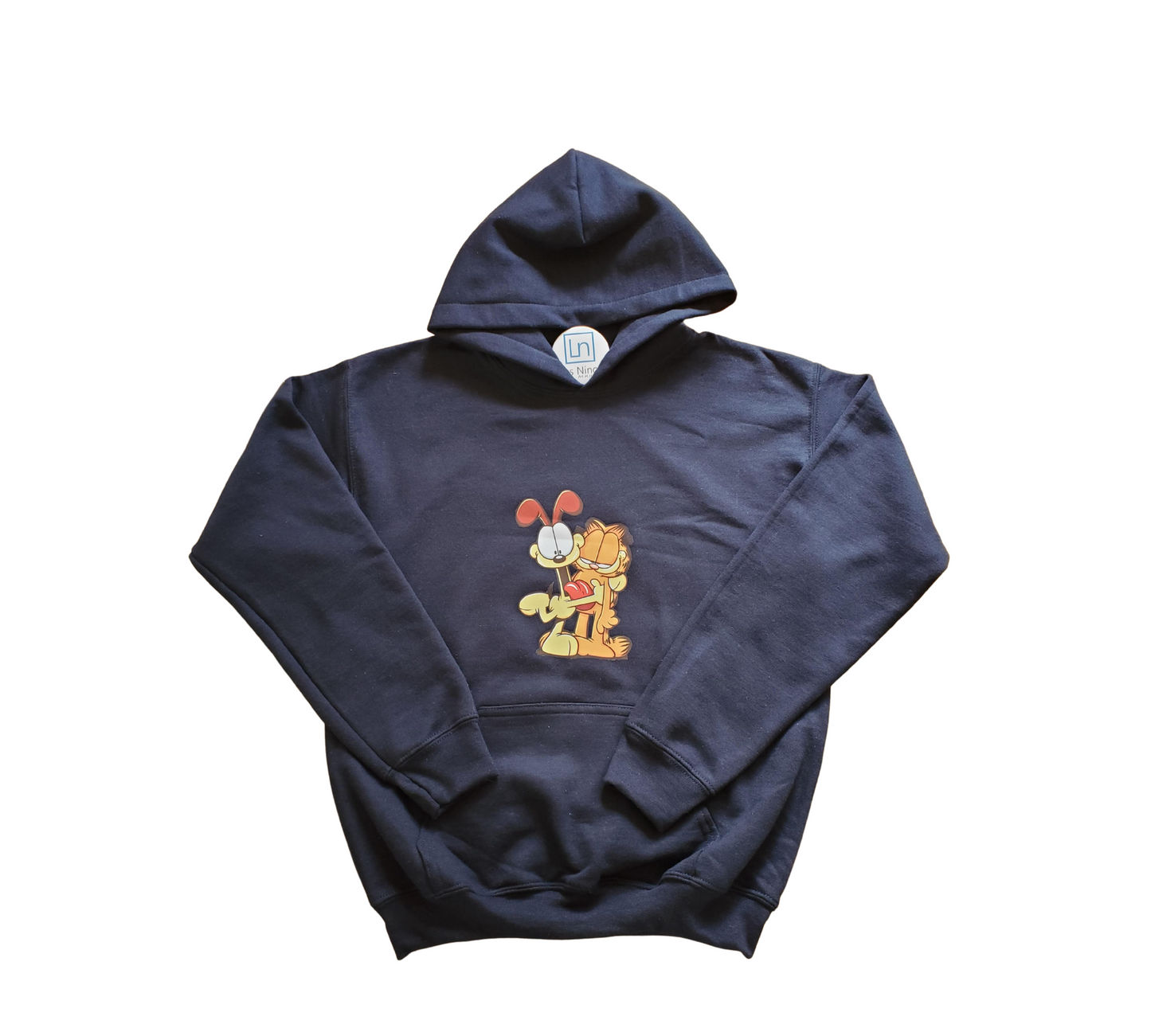Hoodie avec Design Garfield imprimé