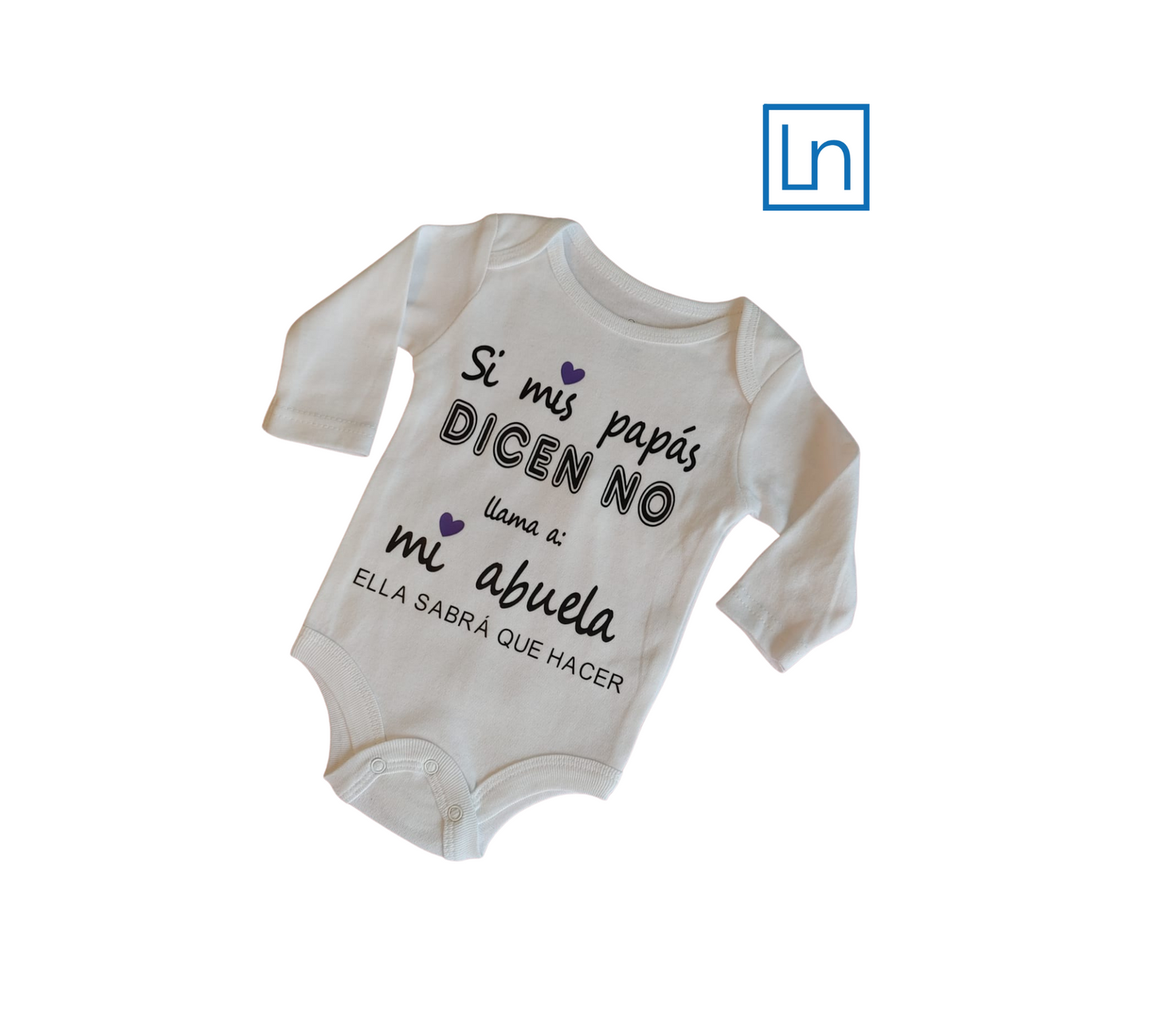 Cache couche avec Abuela