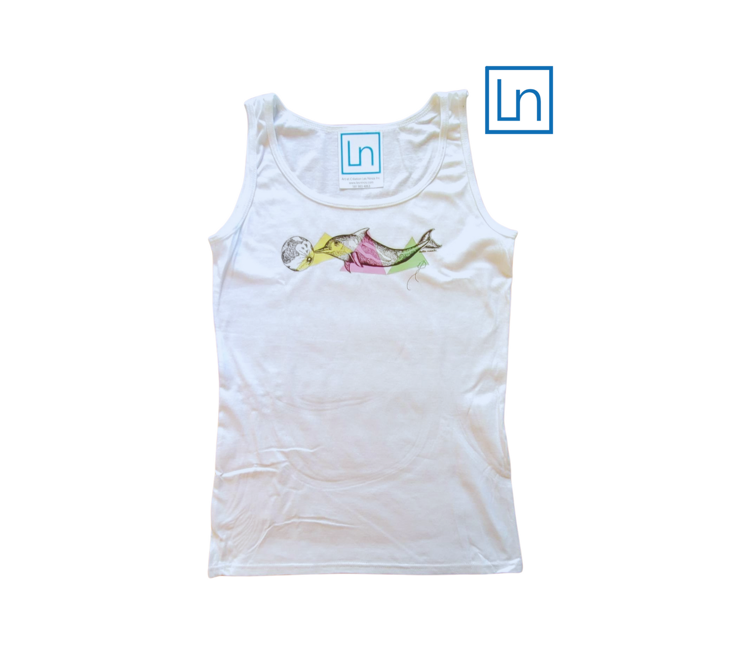 Camisole femme personnalisé coton