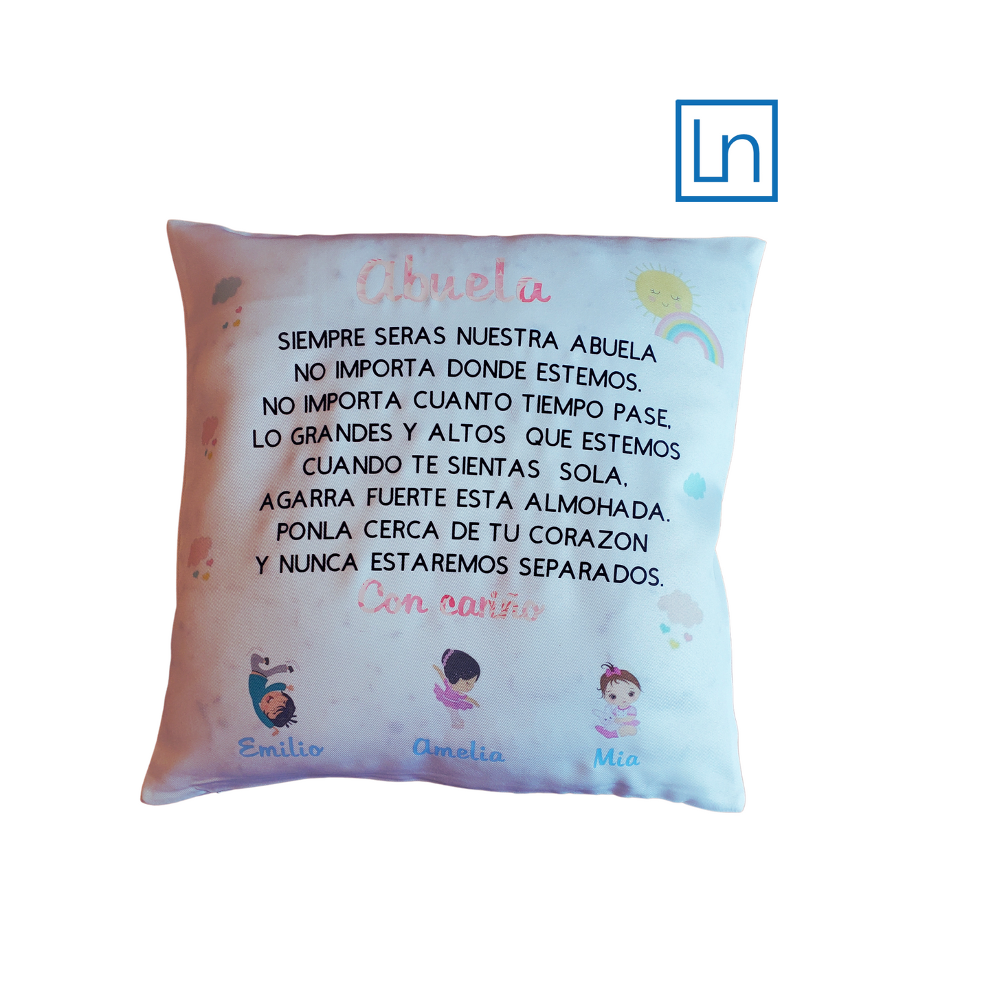 Coussin personnalisé pour Mamie