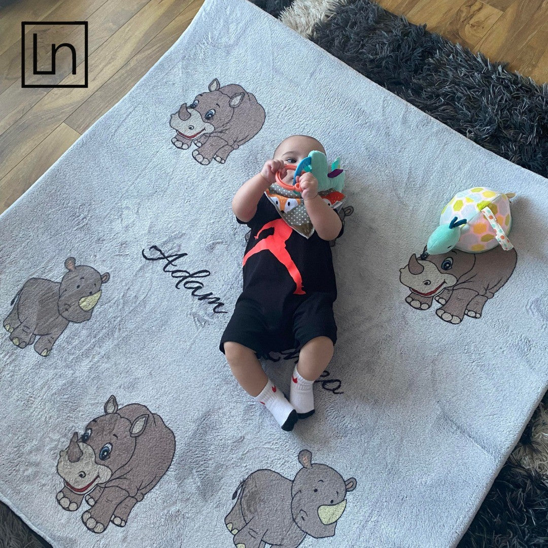 Tapis d'eveil personnalisé