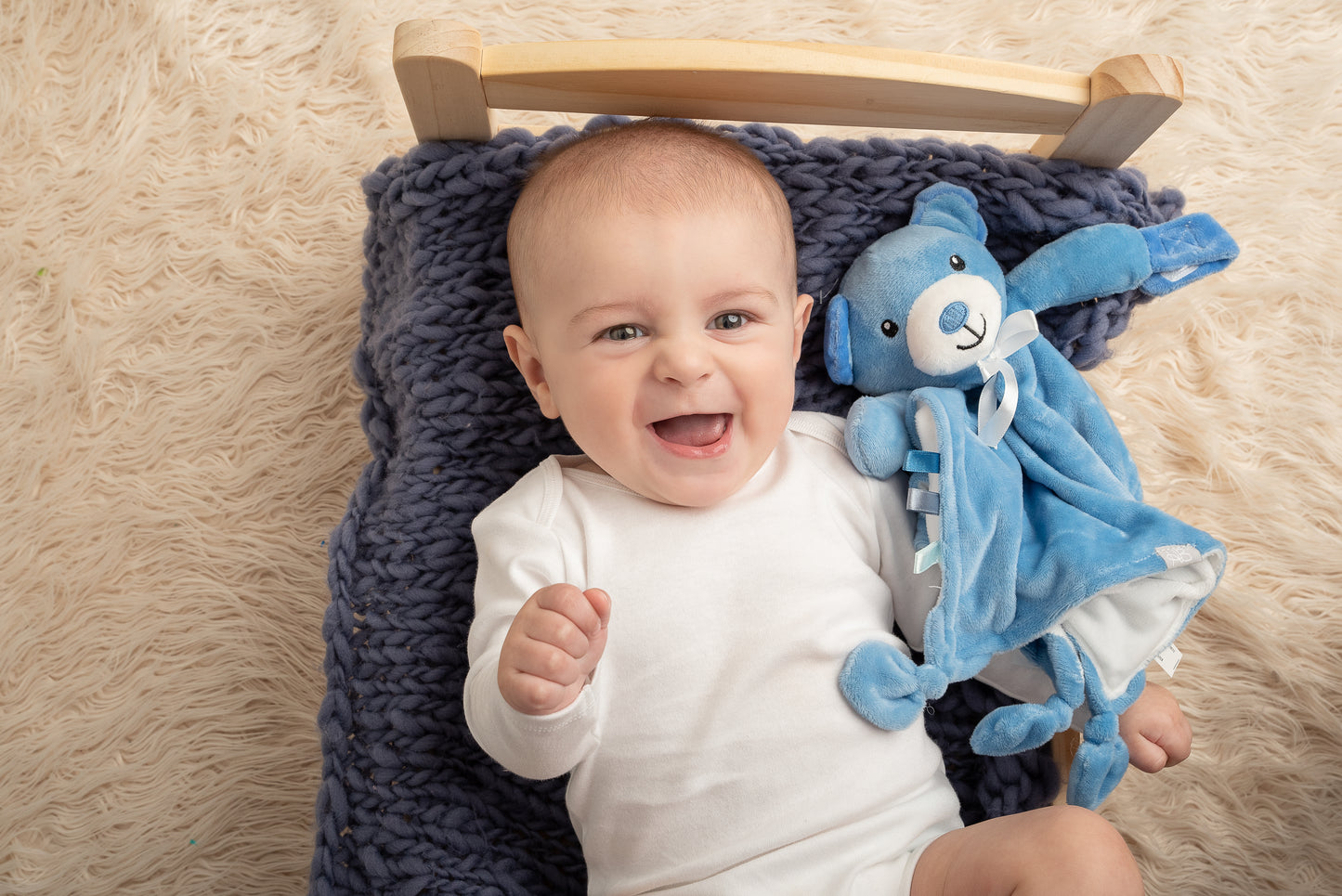 Toutou-doudou unique brodée