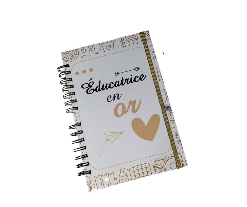 Kit personnalisé Éducatrice en Or