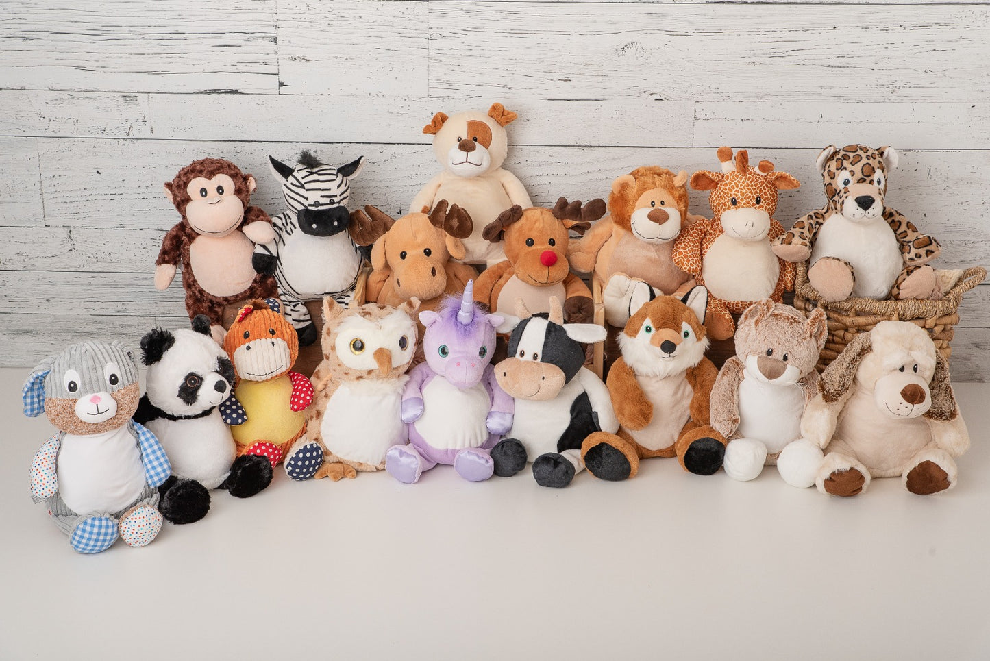 Lion - Peluche unique personnalisé Brodé avec donnes de naissan