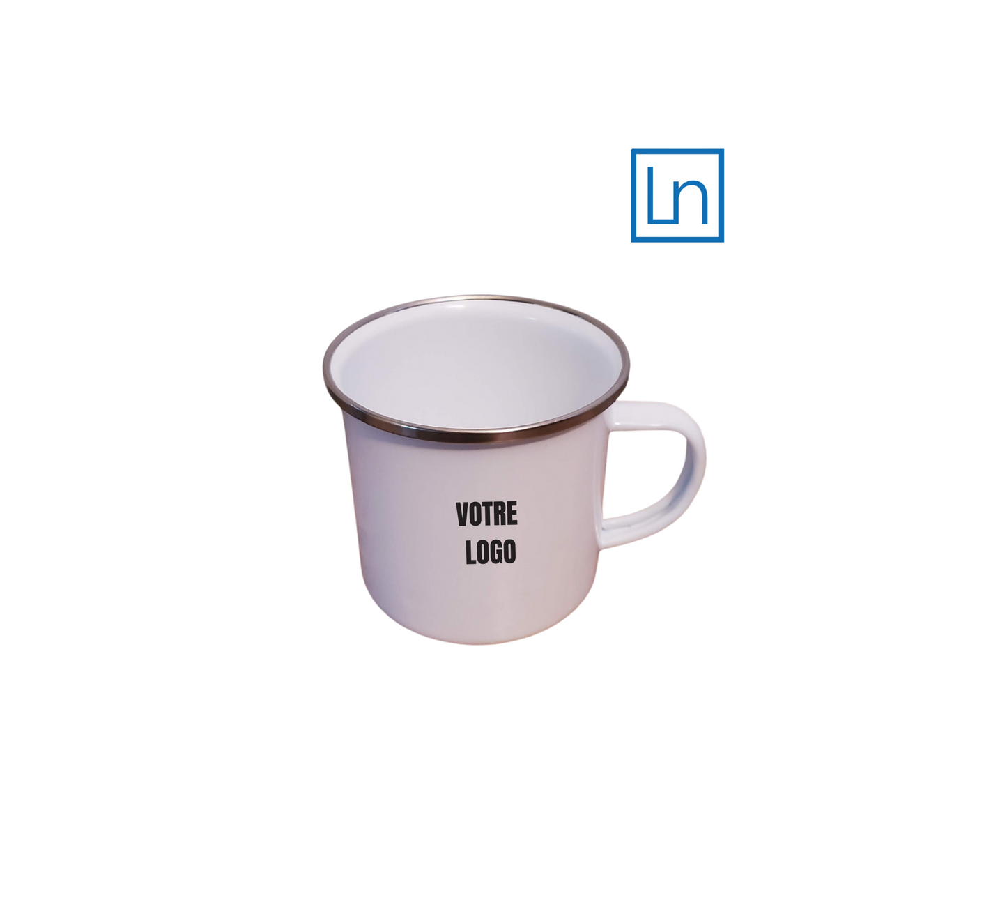 Tasse émaillée personnalisée