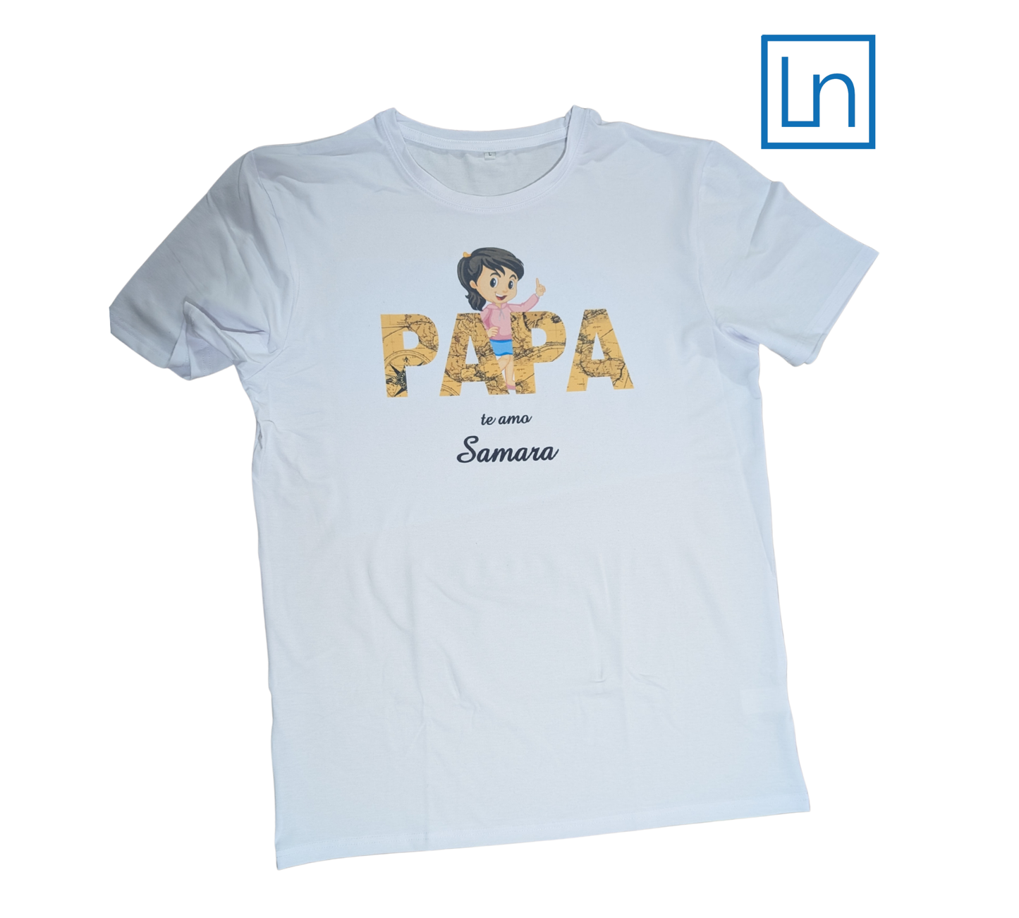 T-shirt Papa avec enfants