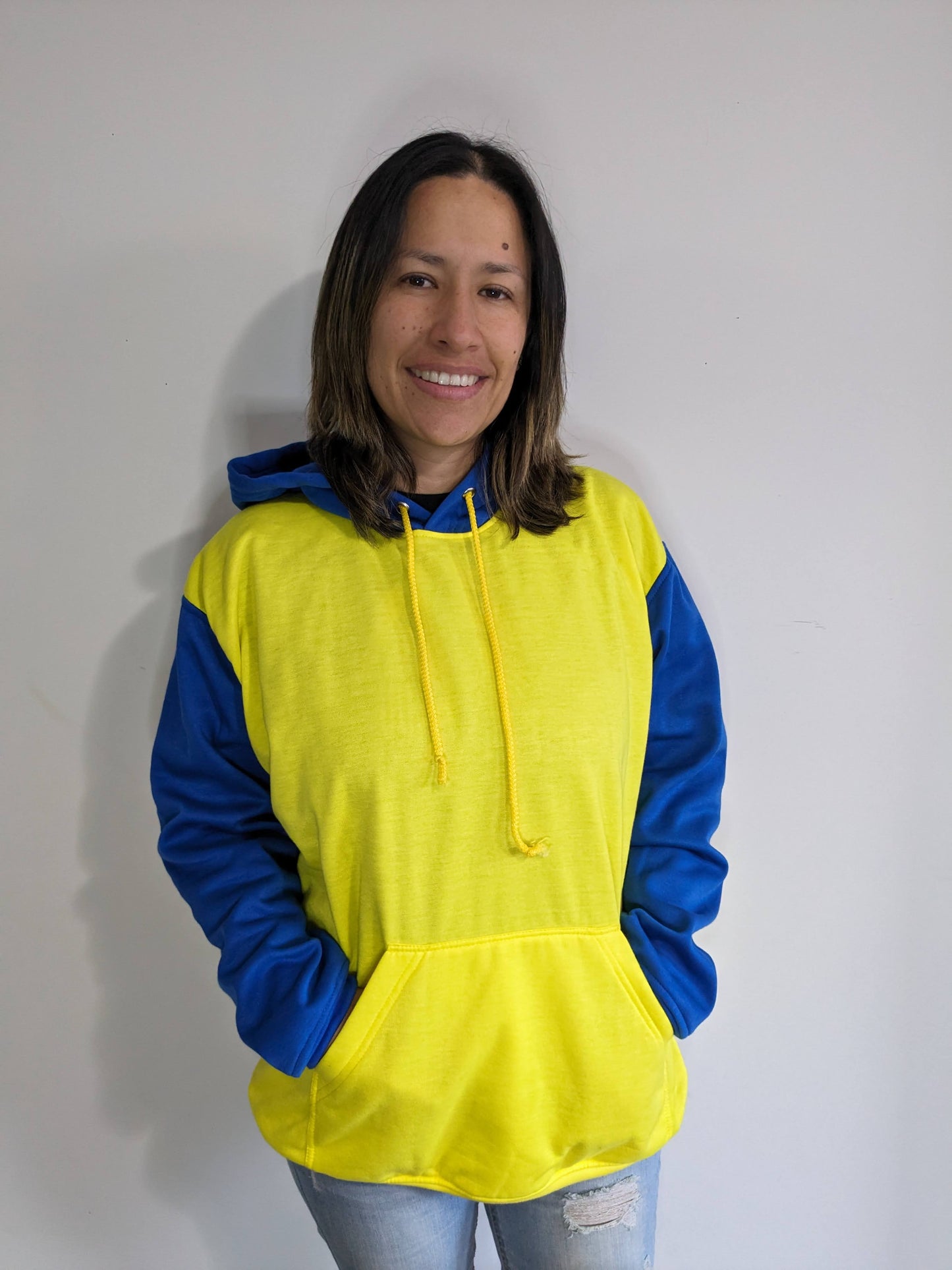 Coton ouaté combiné Jaune