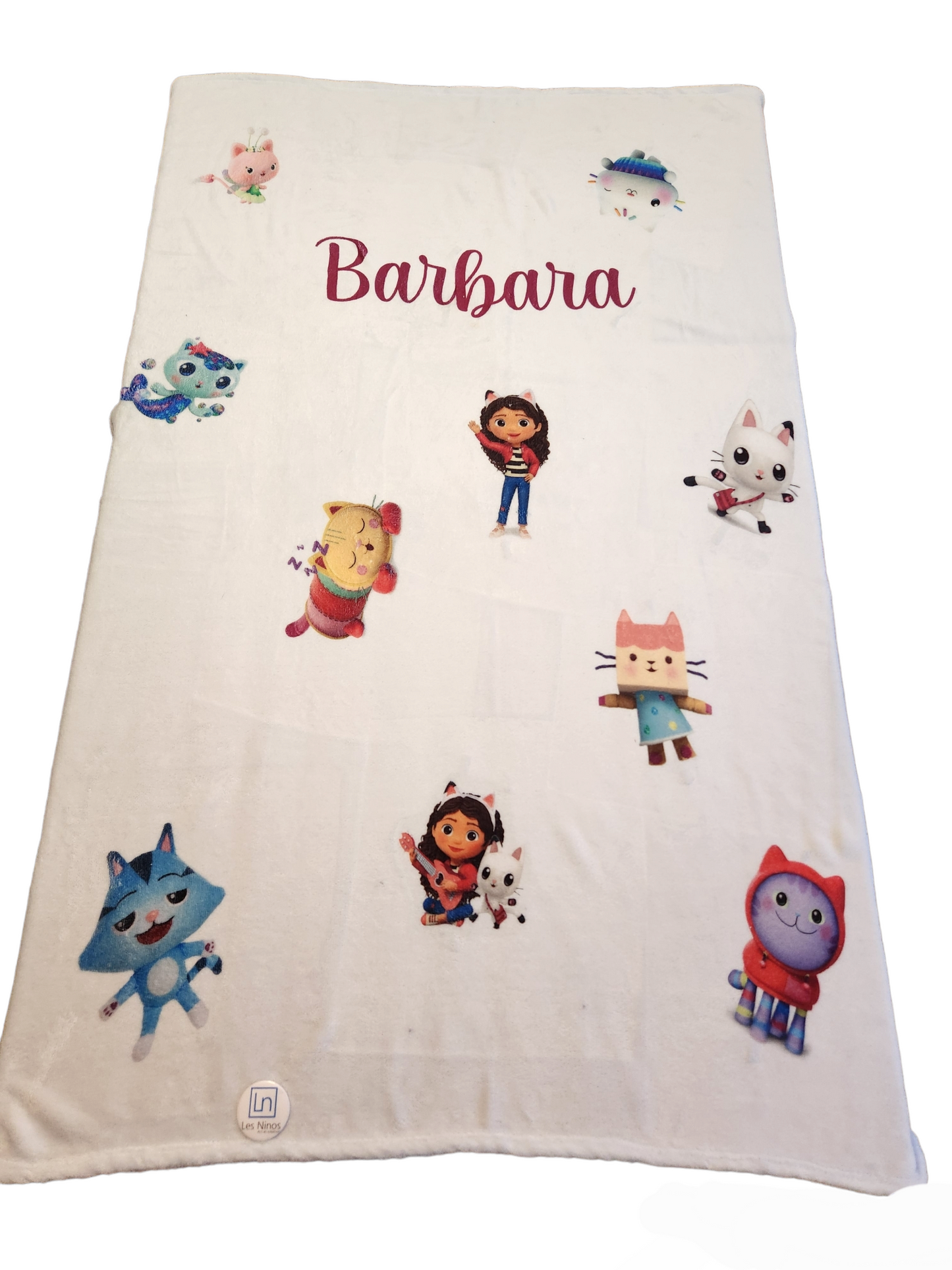 Couverture personnalisée pour lit simple