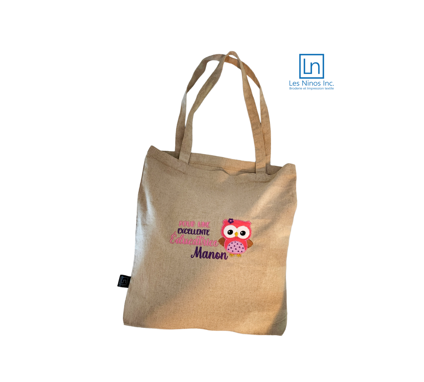 Sac réutilisable pour une excelente éducatrice
