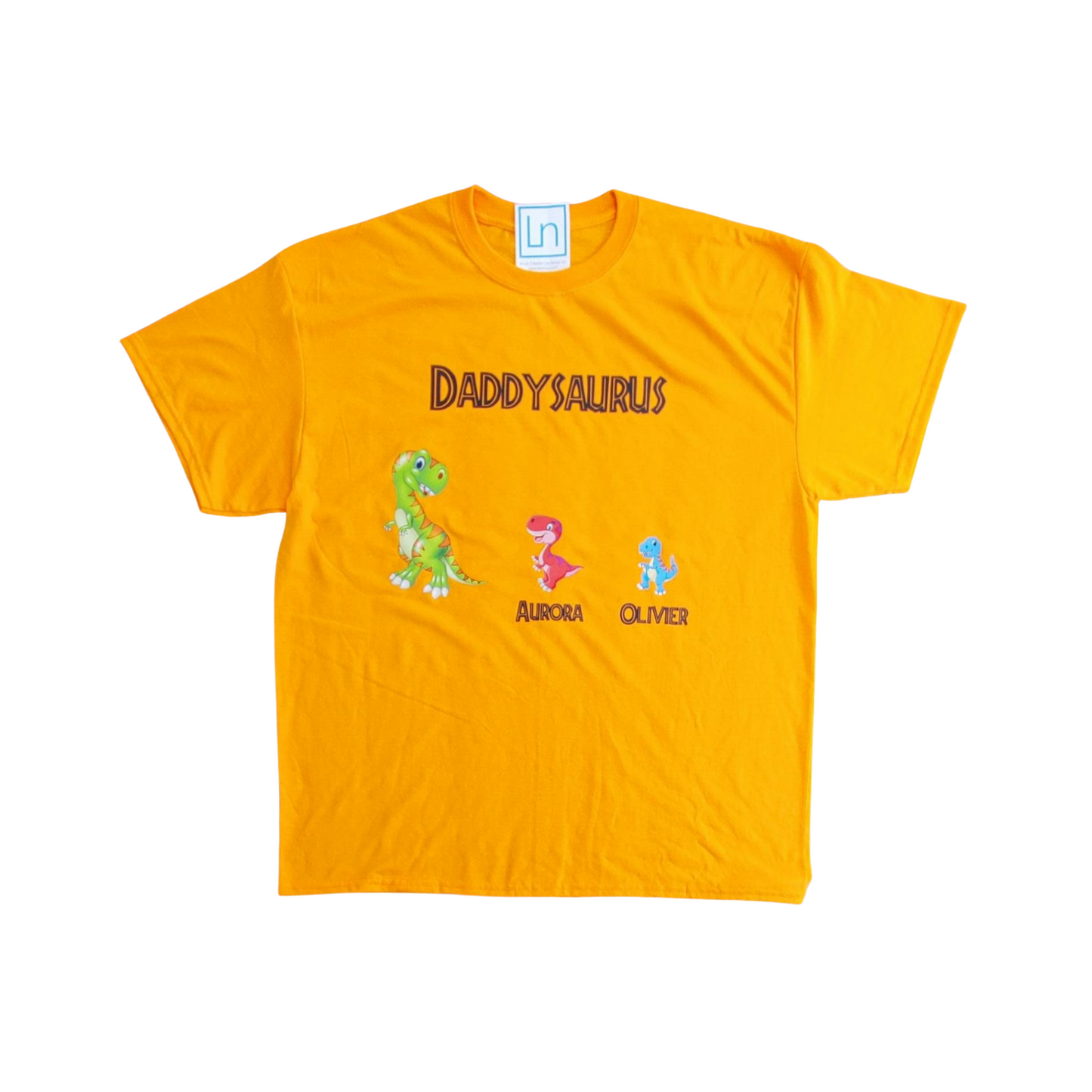 T-shirt Daddysaurus