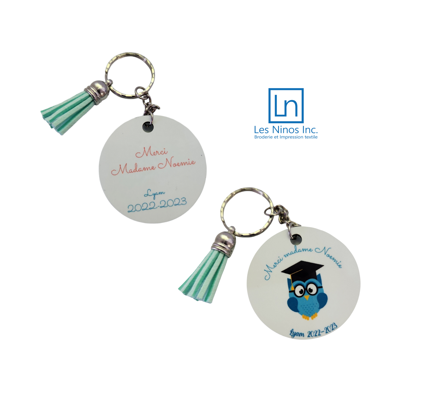 Porte-clés de l'enseignant