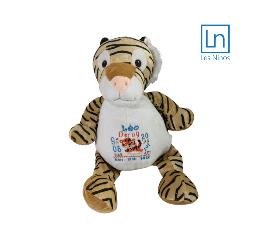 Tigre Brodé avec donnes de naissance