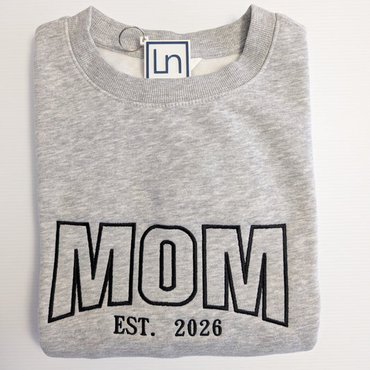 Crewneck Mom Brodé