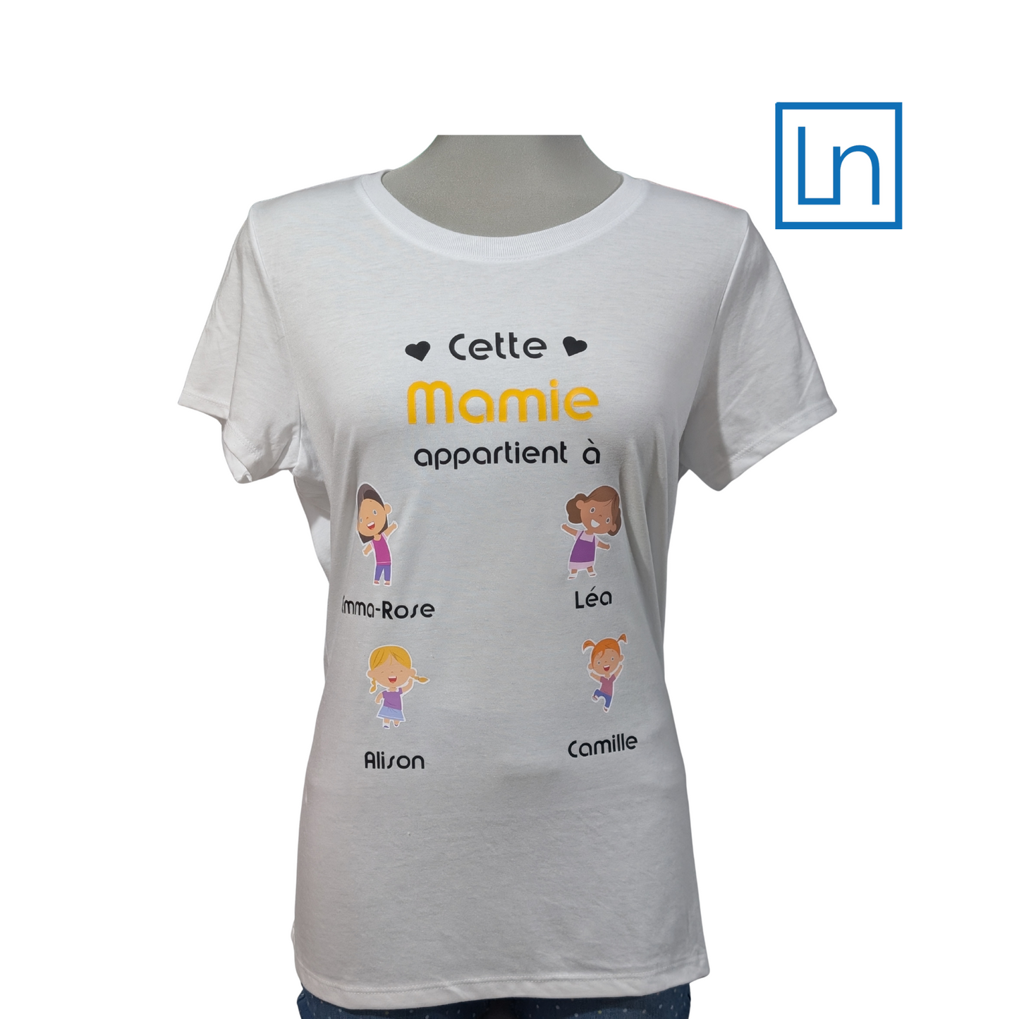 T-shirt Cette Mamie appartient a